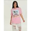 New Printed T-shirt Top Fashion Wind New Fashion Casual Loose Crew Neck T-shirt Top Top