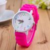Модные унисекс для женщин кварцевые наручные часы Funique детские часы аксессуары силиконовый ремешок для девочек мальчиков