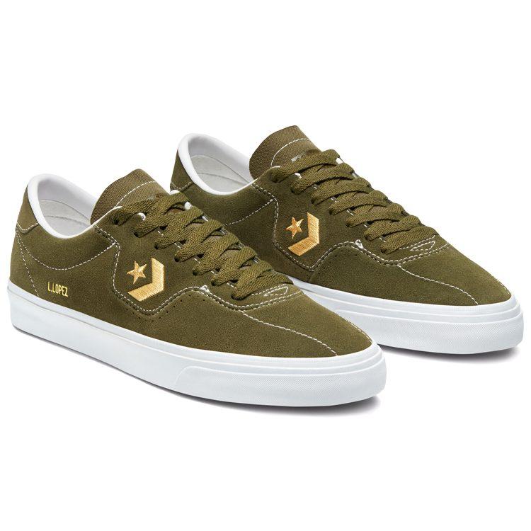 Converse Low Louie Lopez Pro 'Темный мох' 168669C