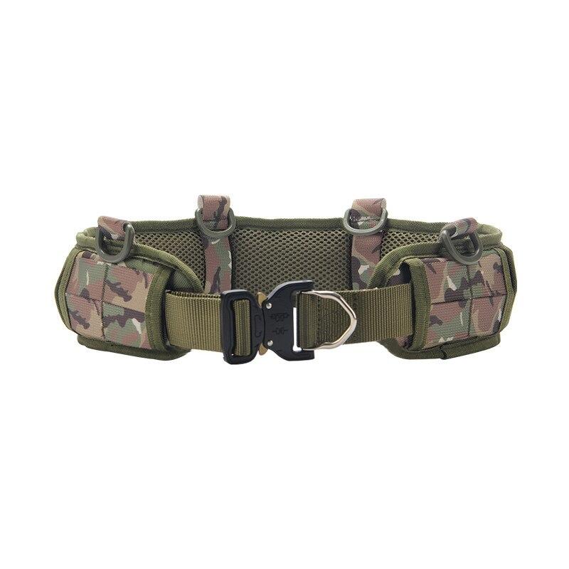 Пояс Molle, пояс для кемпинга, охота, нейлон, мягкая поддержка талии