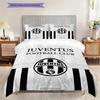 Juventus Heritage: Bold Stripes Legacy Three-piece set (1 * duvet cover + 2 * pillowcase, without core) Christmas birthday gift Bedding set