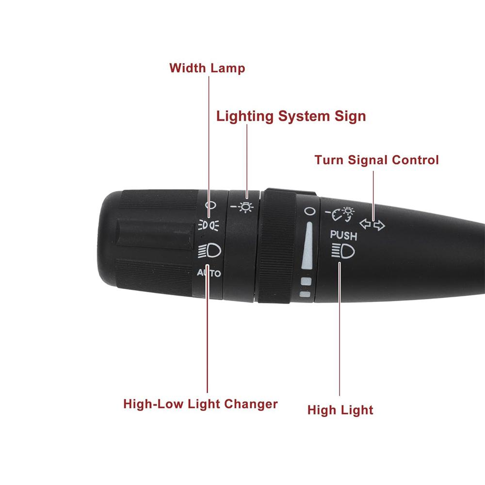 Переключатель указателей поворота, фар и диммера с автоматическими фарами для Chrysler, Dodge, Jeep