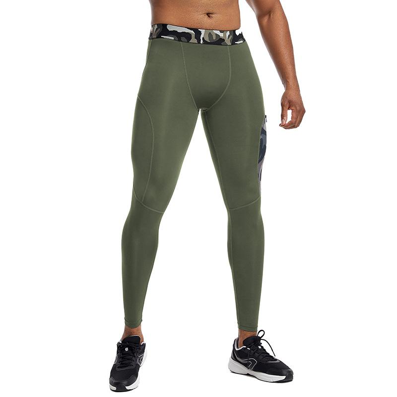 Men's Running Fitness Leggings Breathable Workout Pants Training Cycling Sports Trousers