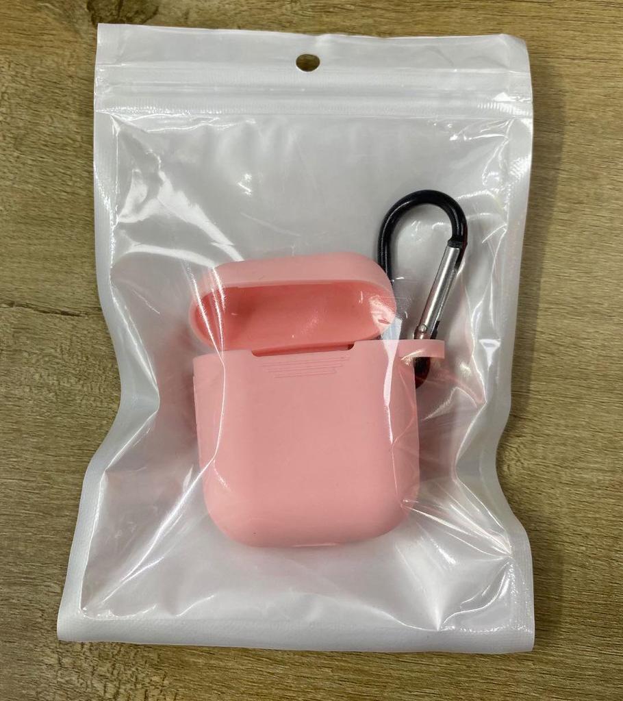 Радужный силиконовый защитный чехол для AirPods 3 с крючком