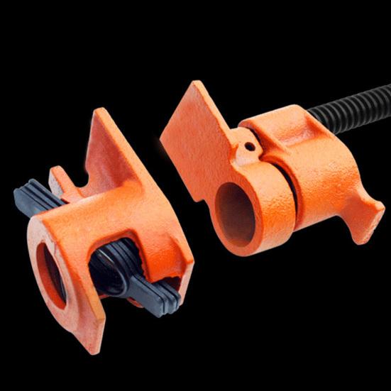 1 комплект, 1/2 дюйма, плотницкий хомут для труб, антидеформационный, устойчивый к ржавчине сталь, прочный деревянный хомут для склеивания труб, изделия из дерева