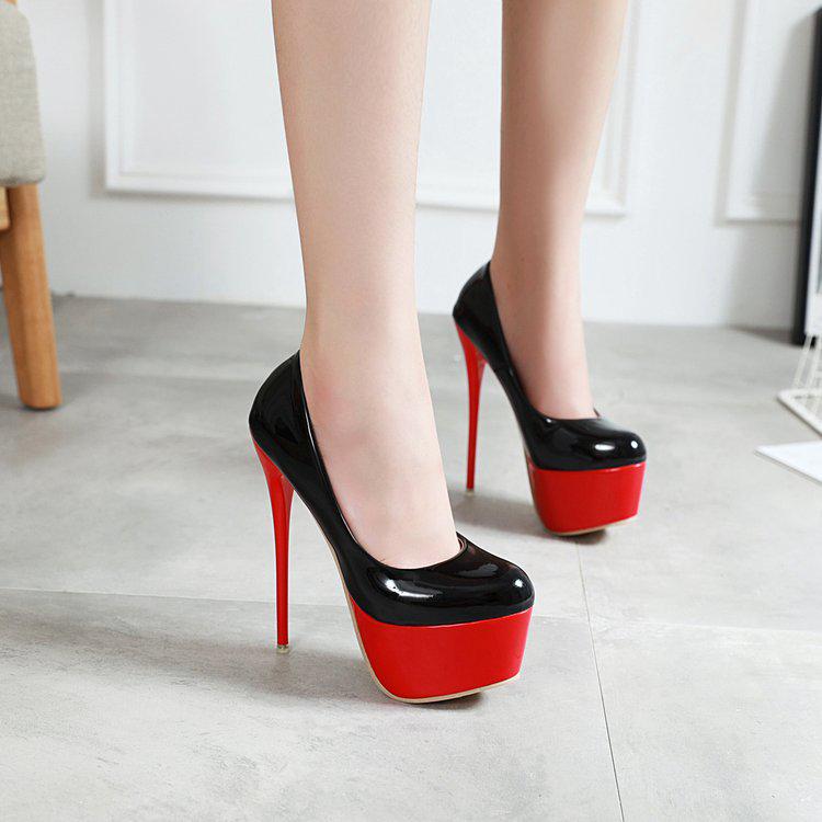 Fashion Size 35-42 Sexy Pumps Wedding Women Fetish Shoes High Heel Stripper Pumps 16 Cm Zapatos Mujer Heels for Women Platform Heels