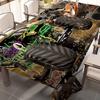 Мультяшные скатерти на тему Monster Jam из полиэстера, милые дизайны для дома, кухонь, столовых, патио, скатерть, украшение