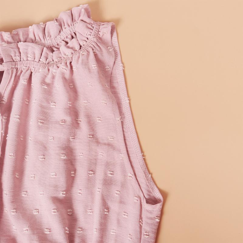 GMXIA Платье с завязками на талии, плиссированное, с завязками, без рукавов, летние платья, повседневные платья для отдыха и путешествий