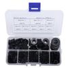 210/350/500pcs Black White Nylon Washers M2-M10 Insulation Seals Spacers  Electronic Repair
