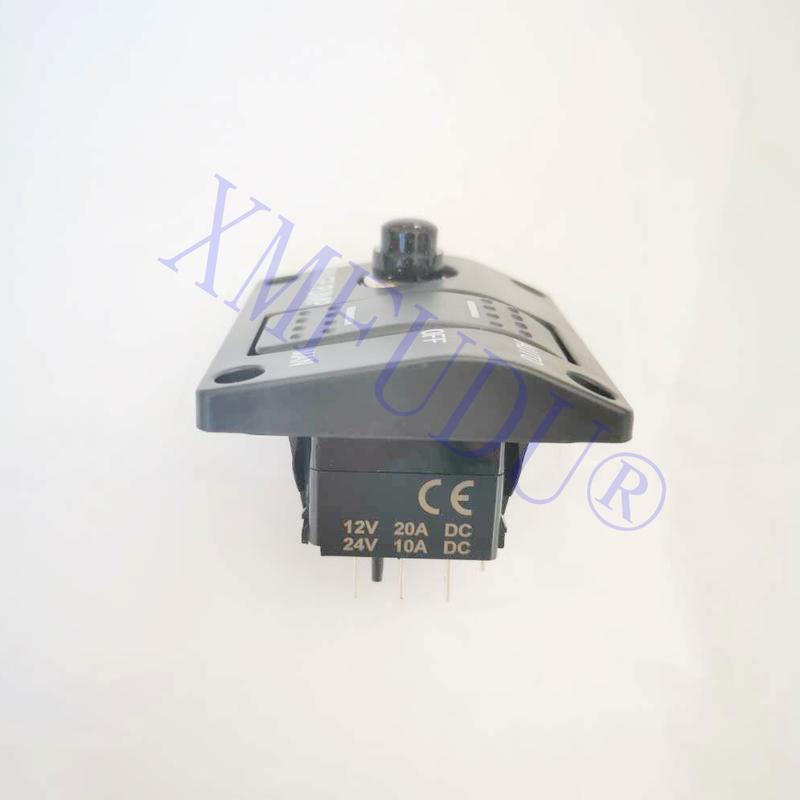 12V&24V 3-WAY SWITCH PANEL FOR BILGE PUMP Bilge Pump Control Switch Marine Panel Switch Automatic Pump