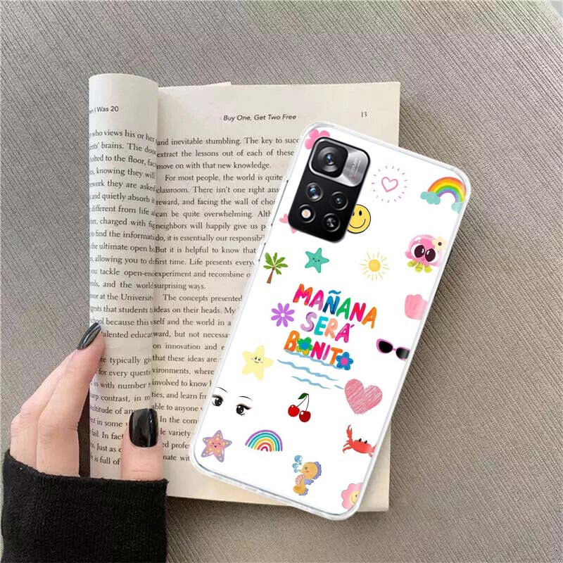 Чехол для телефона Karol G Manana Sera Bonito Для Xiaomi Redmi Note 14 Pro 12 Plus 12S 10 11 Pro 4G 5G 9T 9S 8T 10S 11T 11S 11E 9 8 Coqu