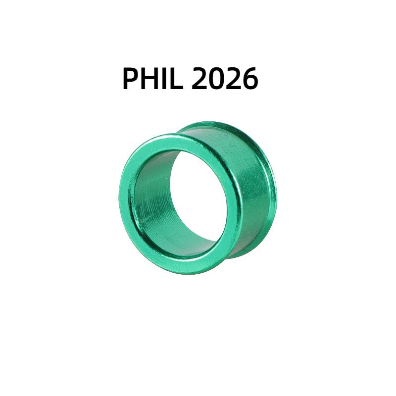 PHA/PHIL 2026 Алюминиевое кольцо для лапки голубя ID 8 мм Идентификация для тренировочных полетов на открытом воздухе Кольцо для лапки птицы Принадлежности для голубей 50 шт.