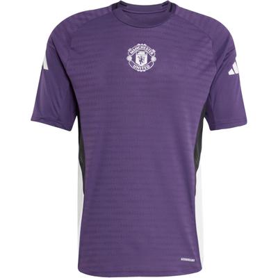 Футбольная футболка с коротким рукавом Manchester United Tiro 25 Pro Player Edition для тренировок, быстросохнущая, мужская, топы JP3130