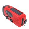 Emergency Radio AM FM WB 2000mAh Solar Hand Crank Portable Weather Radio with LED Flashlight