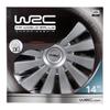 Set of 4 Metallic Grey 14-inch Wheel Trims - - SEPANG - Sporty Look - Simple and Quick Clip-on Fixing