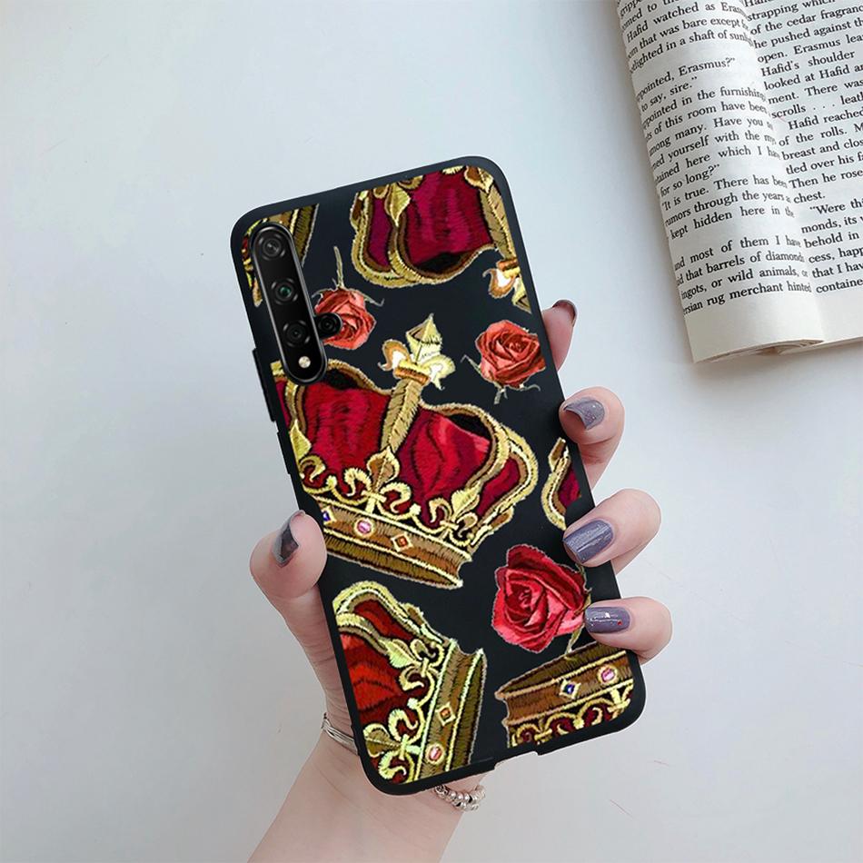 Чехол для Honor 20 Мультяшки Сердце Любви ТПУ Funda Для Huawei Honor 20 Pro Lite YAL-L21 YAL-L41 20S MAR-LX1H Задняя Крышка Чехол для Телефона