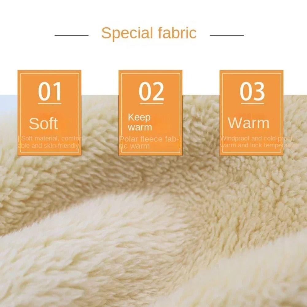 Утолщенная флисовая шапка-балаклава, плюшевая зимняя велосипедная шапка, интегрированная шапка-шарф для занятий спортом на открытом воздухе