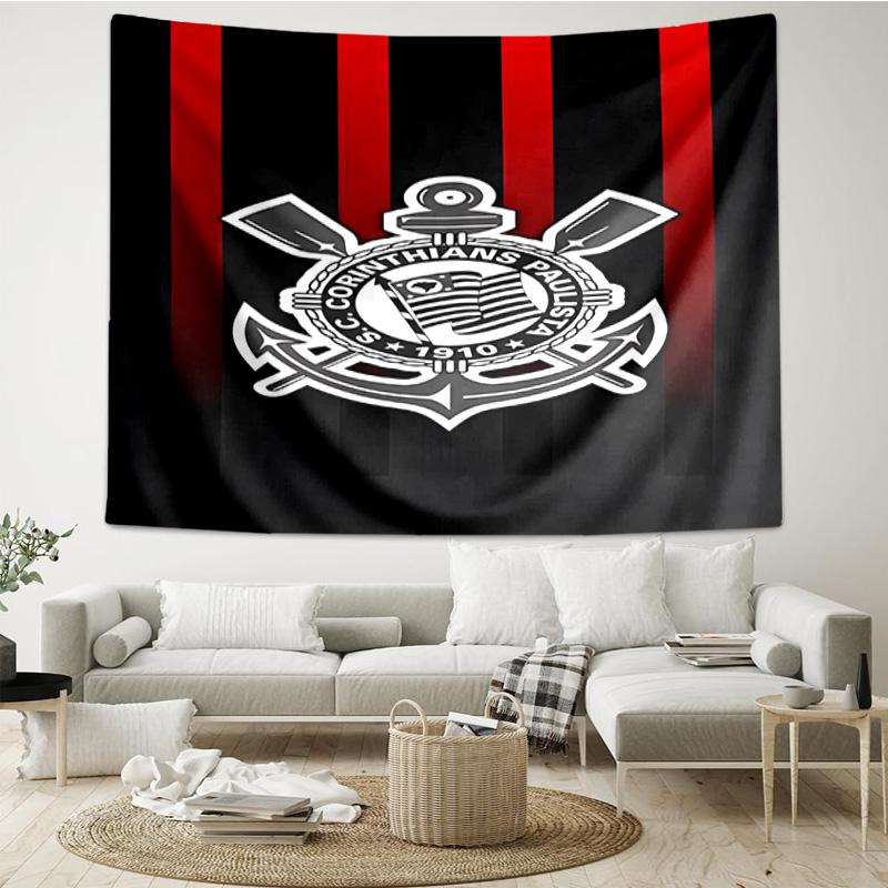 Football Club Emblem Tapestry Hanging for Bedroom,Livingroom, Playroom,Decor Art Room Wall Tapestry Holiday and Birthday Gifts