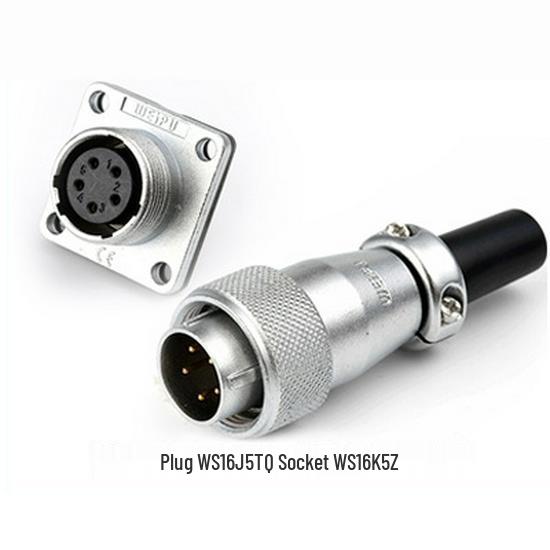 WEIPU WS16 Aviation Plug Industrial Connector, 2-10 Pin, Metal