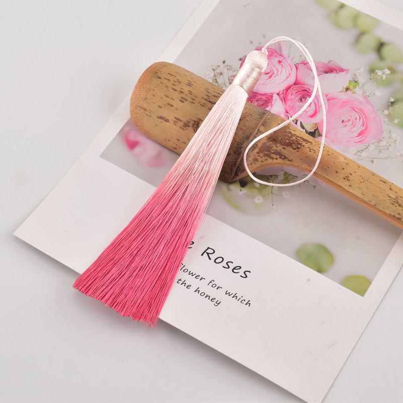 13 см градиентный цветной шнурок-кисточка для самостоятельного изготовления аксессуаров для одежды и закладок