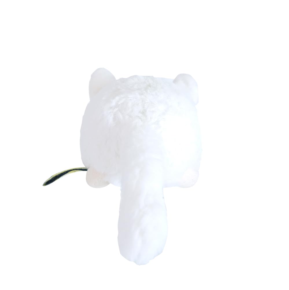 SunLemon Маленькие животные Маленький шиншилла БЕЛЫЙ 8 x 20 x 7 см Плюшевая игрушка Детеныш животного Милое пушистое животное Мягкая игрушка Фотосессия животных P-1233