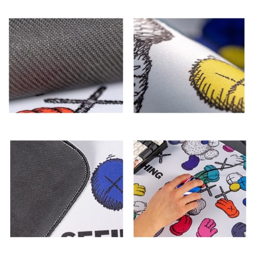 HESHI Mobile Suit Gundam GQuuuuuuX Mouse Pad, Large Mouse Pad for Studying, Office, Gaming, Tabletop, Computer, and Keyboard Use, Waterproof, Non-Slip