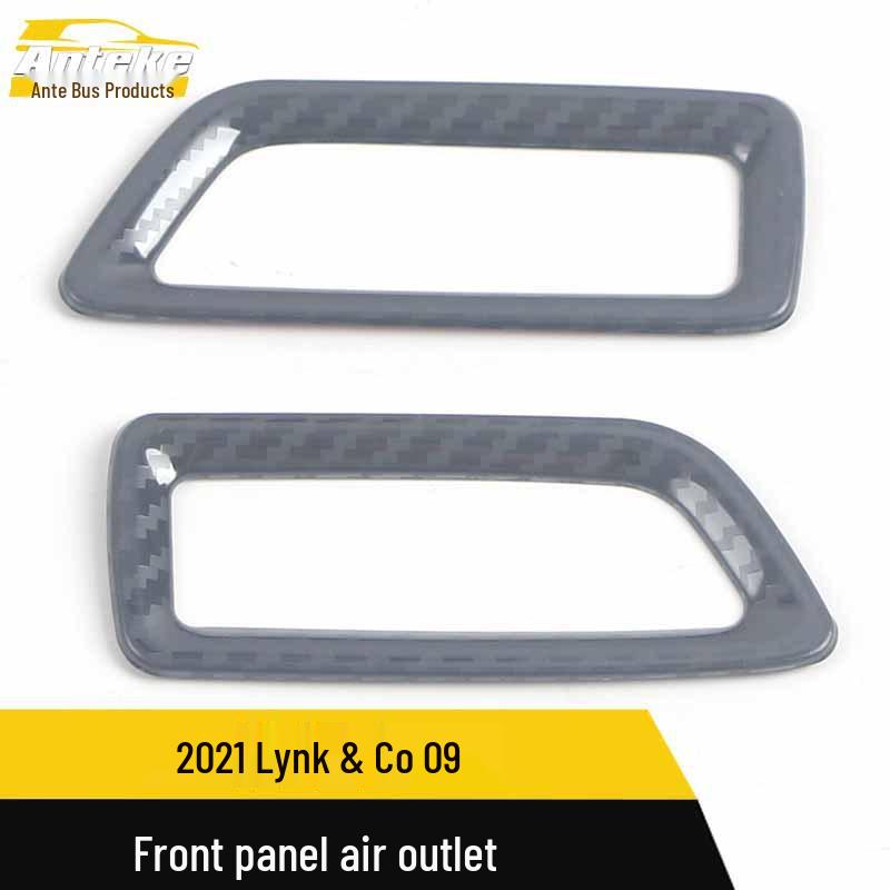Lynk&Co 09 Air Outlet Trim for 21 Models: Front Panel Bright Ring & Center Console AC Patch