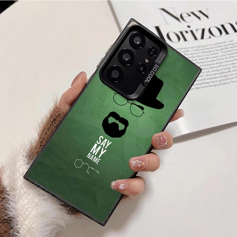 Breaking Bads Heisenberg Shockproof Phone Case for Samsung Galaxy S26 Edge S25 Ultra S24 FE S23 Plus S21 Cover Anti Fall Fundas