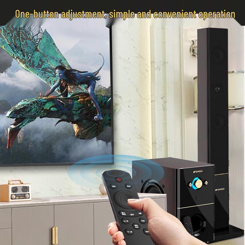 SANSUI Домашний кинотеатр Караоке Звуковая система CN вилка (адаптер в комплекте)