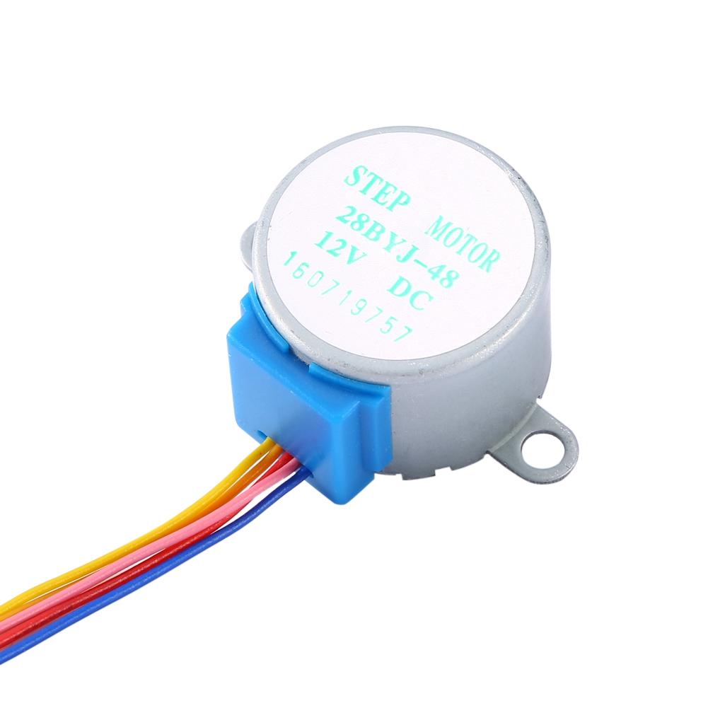 1x 12 В 4-фазный 5-проводной шаговый двигатель 28BYJ4812V для проекта «сделай сам»