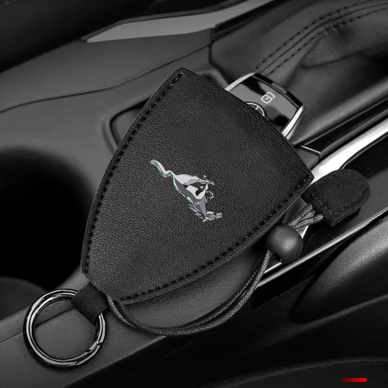 1 шт. Чехол для ключа автомобиля Чехол для ключа с пультом управления Блокирующий чехол-мешочек Для Ford Mustang F10 Zapatillas Miniatura Gt Shelby 2005 2015 Женский 2012 Kuga