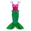 Girls' Sequin Cap Sleeve Mermaid Princess Dress