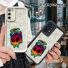 Phone Case: 2D Flat Samsung Galaxy A34 A35 M05 M06 S20 S22 S21 FE Plus 5G Protective Case, Gradient Skull, Christmas and Halloween Gift