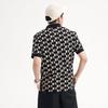 MLB Polo Shirts Unisex Black Moderate 3LPQM0133-50BKS