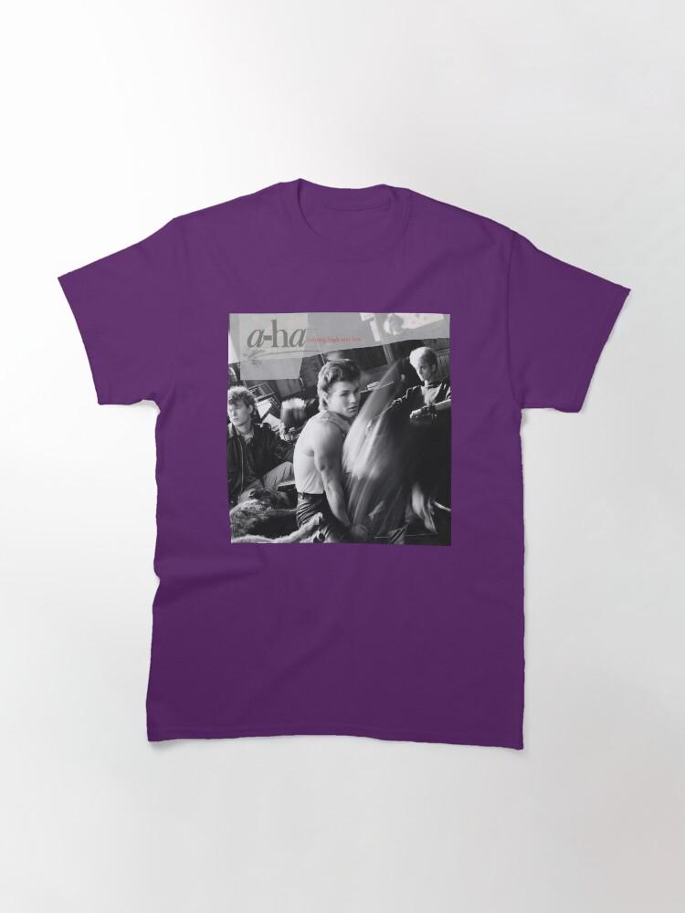 a-ha Vintage Gifts Gearrup Aha High And Low Live Classic T-Shirt