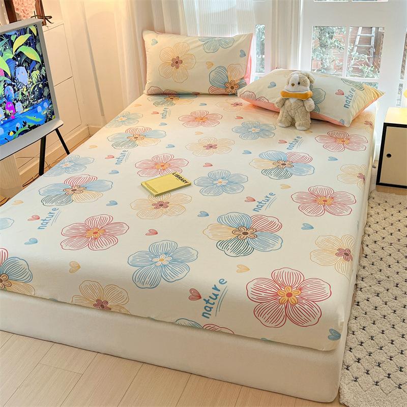 02025 Новый хлопковый матрас утолщенный экологичный потертый покрывало, покрывало из чистого хлопка, защитный чехол для матраса Simmons