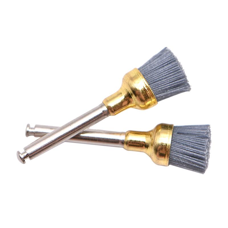 10 шт., щетка для полировки зубов, профилактические щетки из карбида кремния, головка чаши