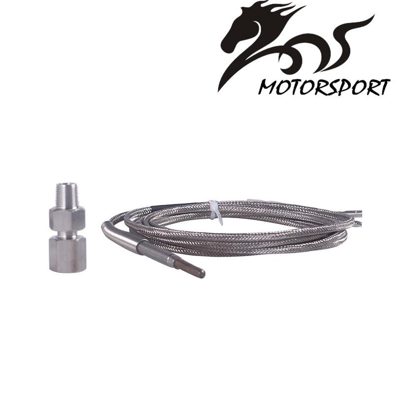 Exhaust gas Temp sensor 2m EGT K Type Thermocouple Probe Exhaust Temperature Sensors Threads Exhaust Temp Sensor YX00088