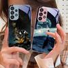 Red Moon Explorer Чехол для телефона из закаленного стекла для Samsung Galaxy S10 4G S20 11E 30 S21 22 S24 Fe Pro S23 S25 Ultra 5G S9