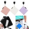 Golf Towel Cleaning Cloth Wipe Cleaner Golf Head Cleaning Tools with Buckle Hook Resistance Clip Golf Club Wiping Cloth