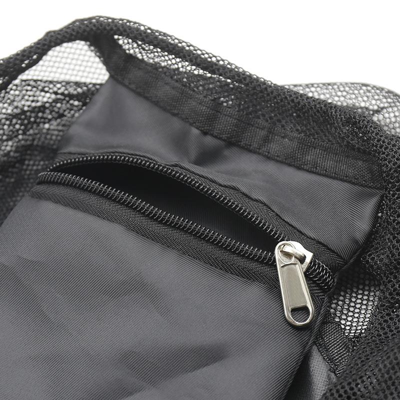 Mesh Drawstring Ball Storage Bag for Basketball Football Volleyball Portable Sports Ball Carrier Training Equipment Organizer