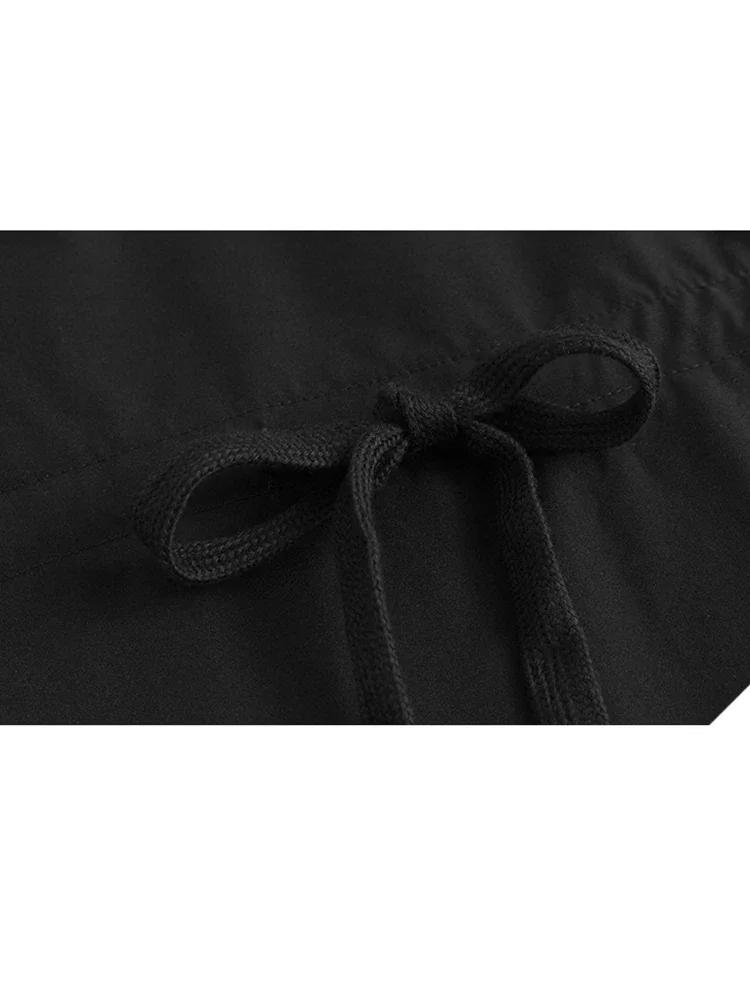 Xitao Однотонные бандажные платья в стиле пэчворк с круглым вырезом GJ1083