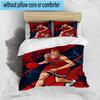 3PCS Slam Basketball Heroes 3pcs Bedding,Including 3PCS Duvet Cover And 2pcs Pillowcases Perfect for Christmas,Ideal for Bedroom, Dormitory