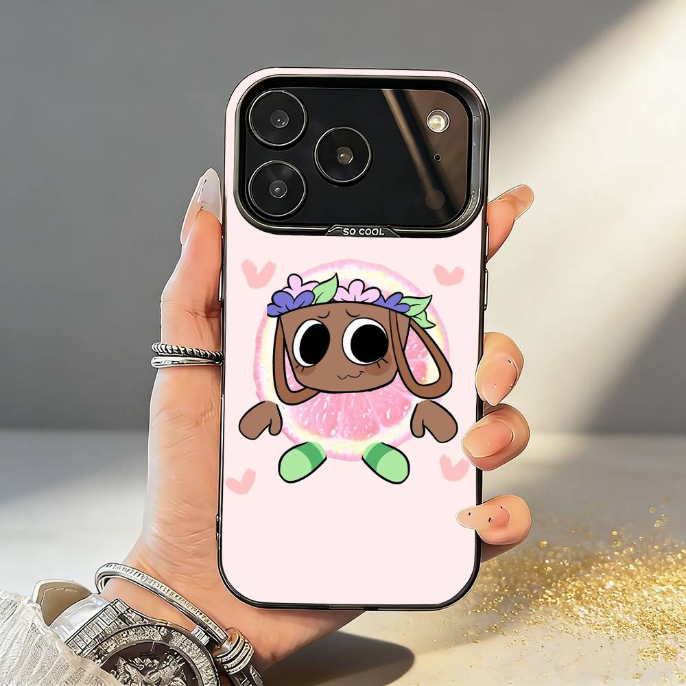 Чехол для телефона Bassie B-Bloomington D-Dandys World для iPhone17,16,15,14,13,12,11,Pro,MAX Серый Матовый Силиконовый Черный Чехол