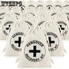 12pcs Hangover Kit Bags Cross Bag Hangover Kit Single Party Girl Drawstring Bag