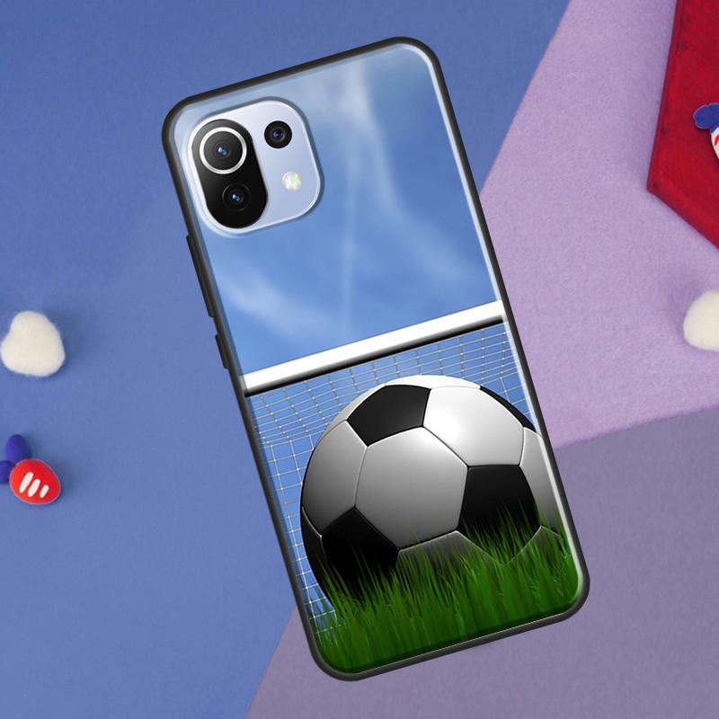 Чехол для футбольного мяча для POCO X5 X3 F5 Pro F3 F4 X4 GT M5s C40 Чехол для Xiaomi 13 12 Lite 11T 12T Pro 12X