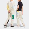 Adidas Originals Clover Puppet Series Sports Joggers with Color-Block Drawstring Men Bottoms Off-White HC0345