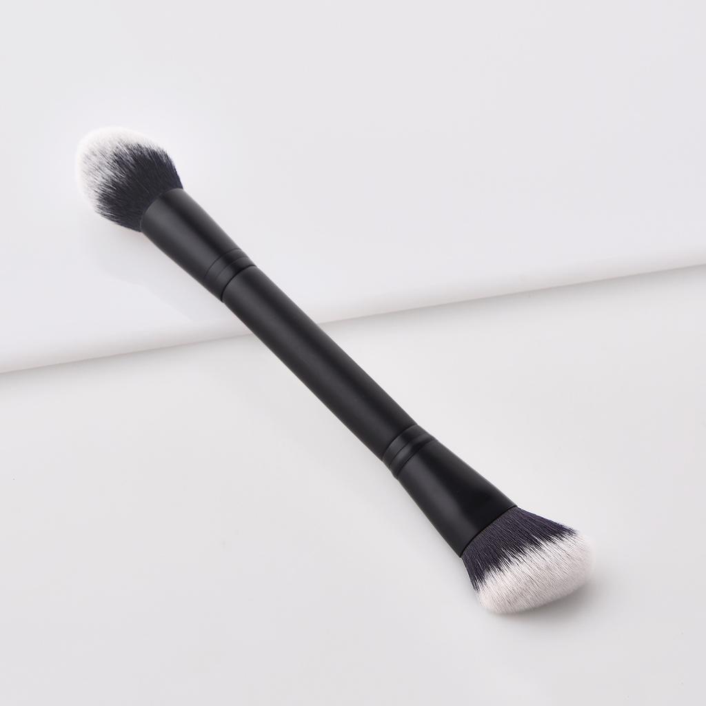 1 PS Double Ended Contour Brush Sculpting Brush Powder Blush Brush Makeup Brushes Cosmetic Tools Facial Brush