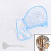 1Set Hair Highlighting Frosting Cap Hair Dye Cap Disposable Highlight Dyed Hat With Plastic Hook Hairdressing Coloring Tools