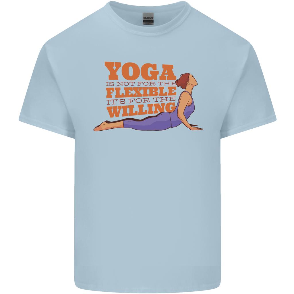 Funny Inspirational Yoga Unisexs Light Cotton TShirt